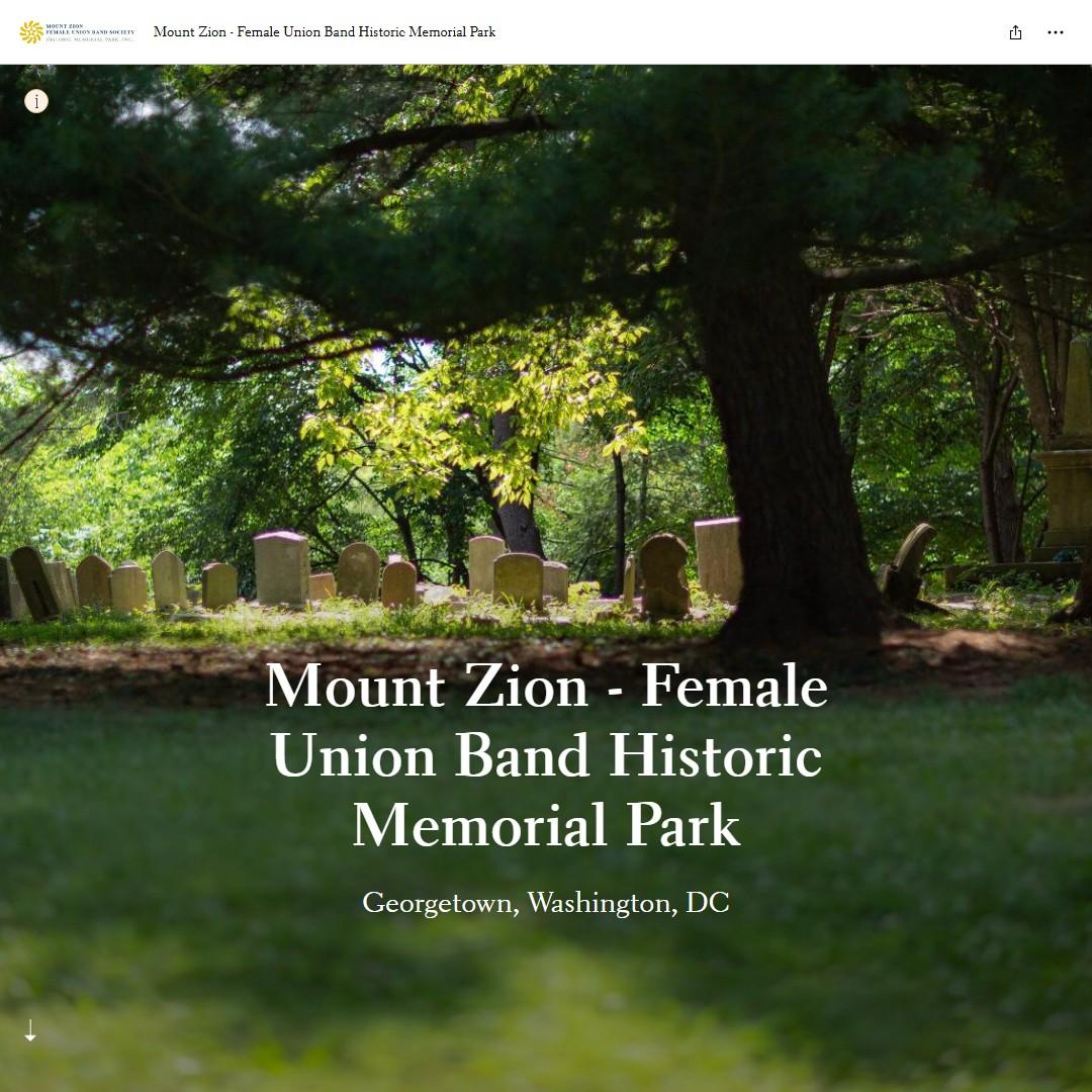 Mount Zion - Female Union Band Historic Memorial Park