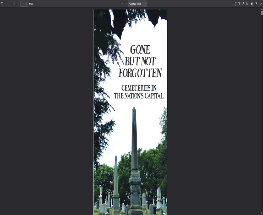 Gone but Not Forgotten