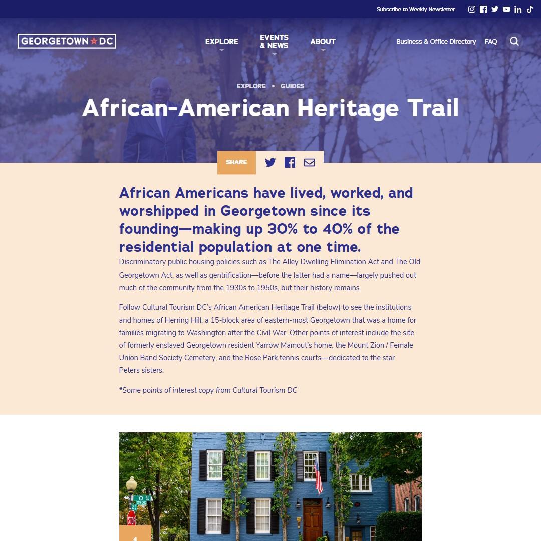 African-American Heritage Trail