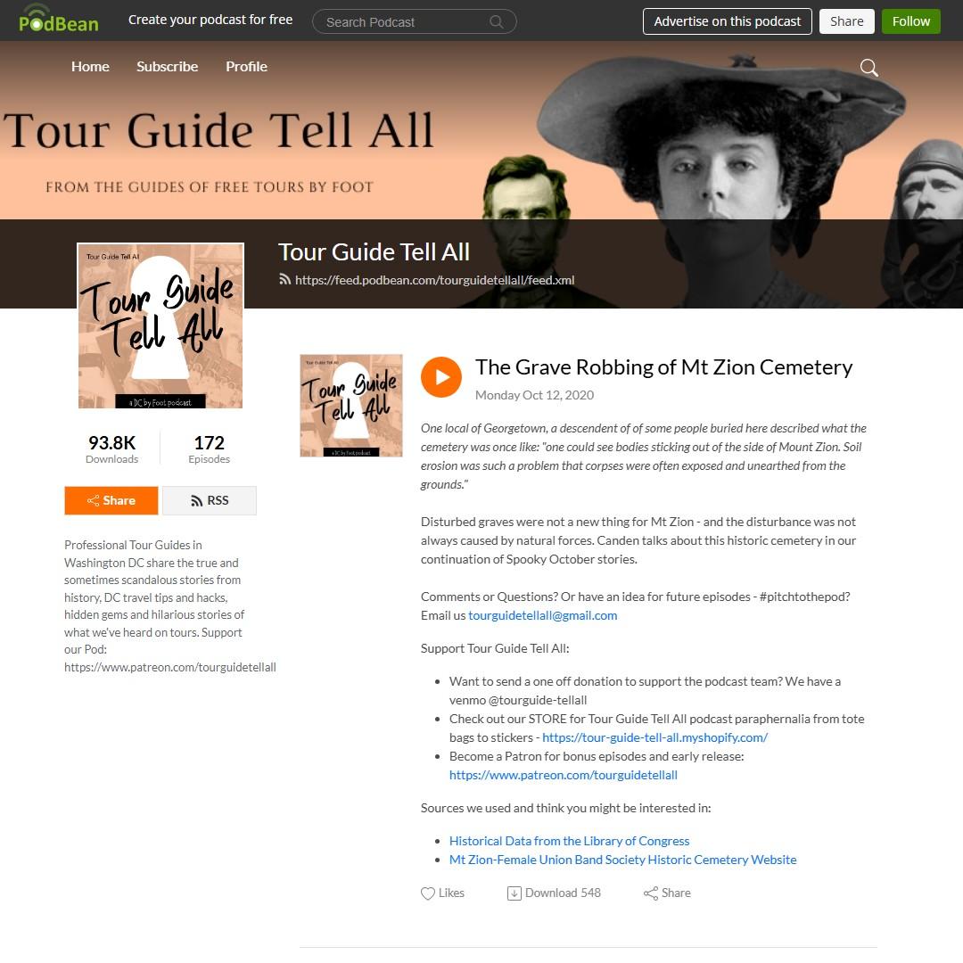 The Grave Robbing of Mt Zion Cemetery