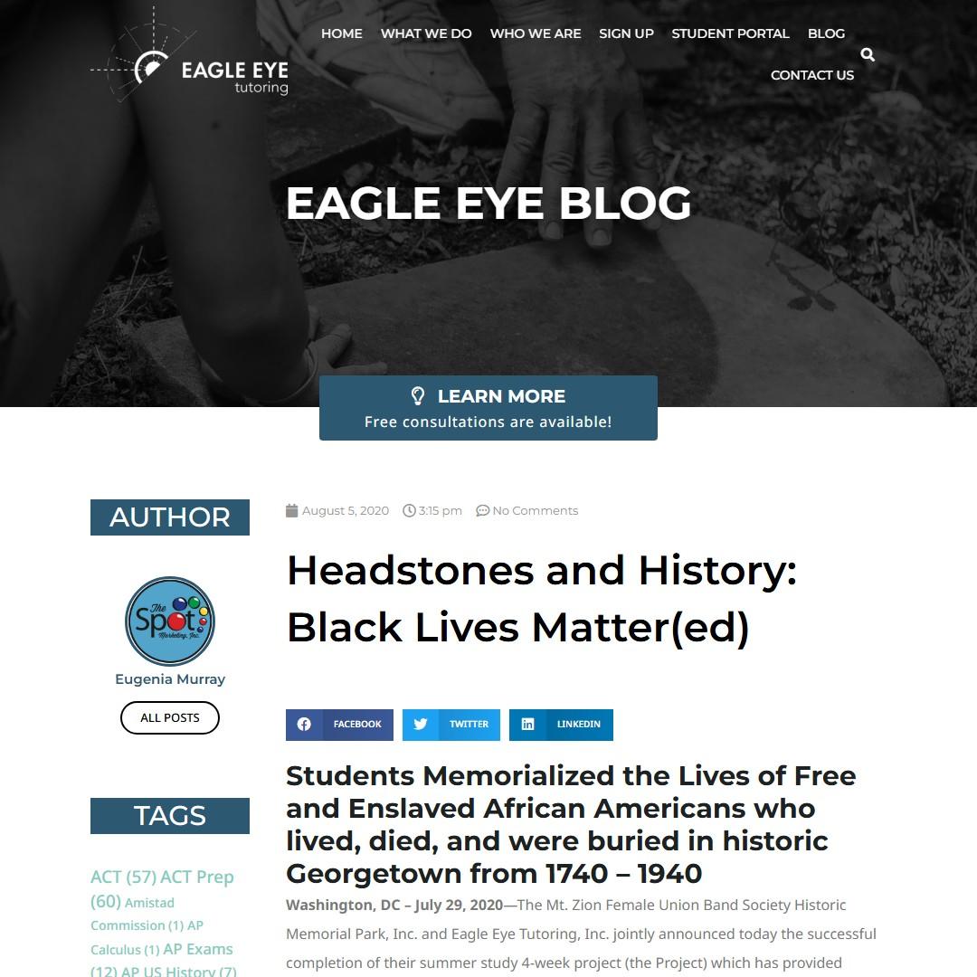 Headstones and History: Black Lives Matter(ed)