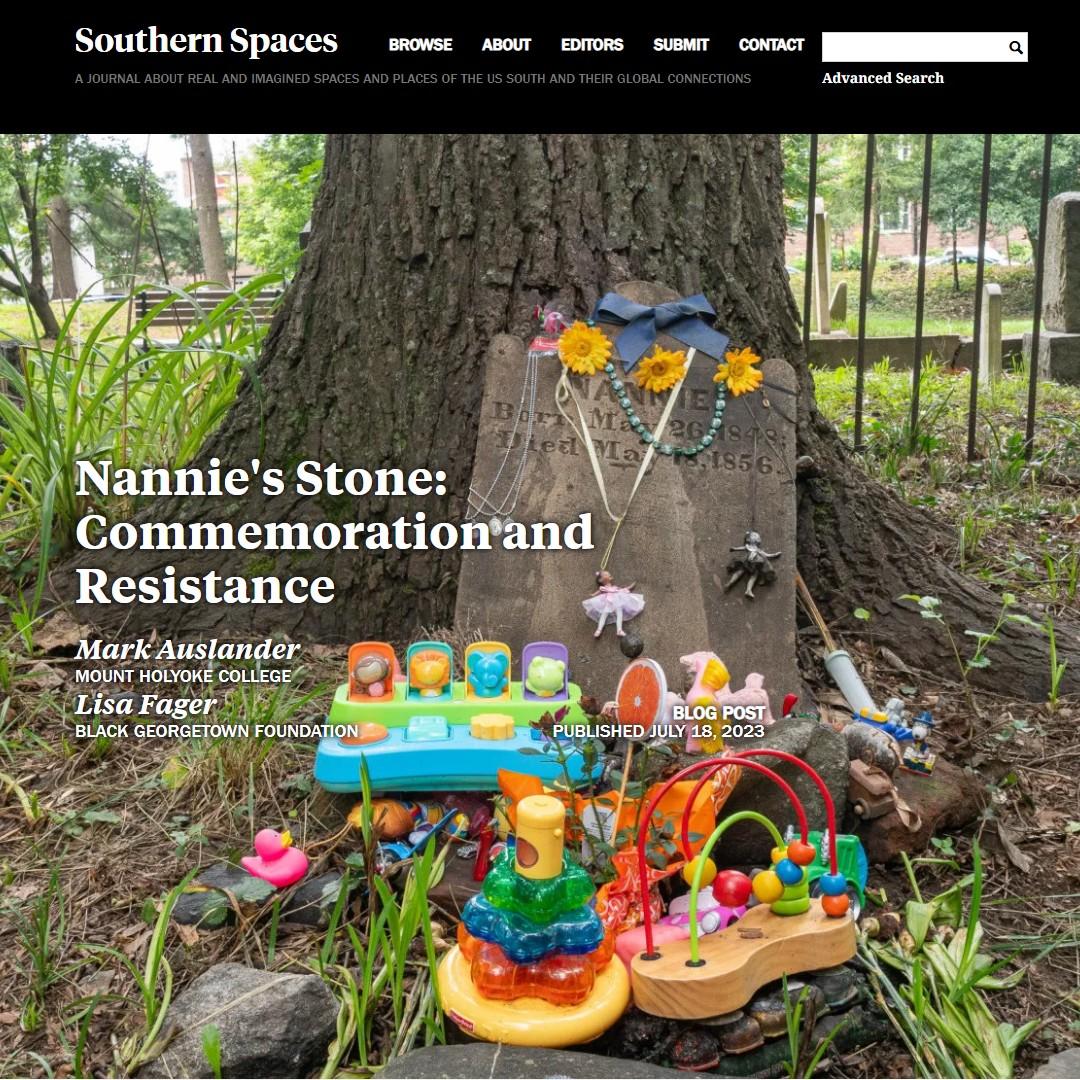 Nannie's Stone: Commemoration and Resistance